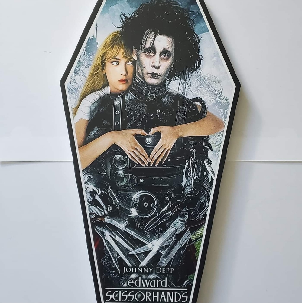 Edward Scissorhands Foam Board